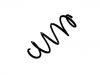 Coil spring:5N0 411 105 AH