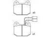 Brake Pad Set:0060 719 983