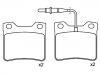 Plaquettes de frein Brake Pad Set:4250.81