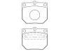 Bremsbelagsatz, Scheibenbremse Brake Pad Set:D246-7150